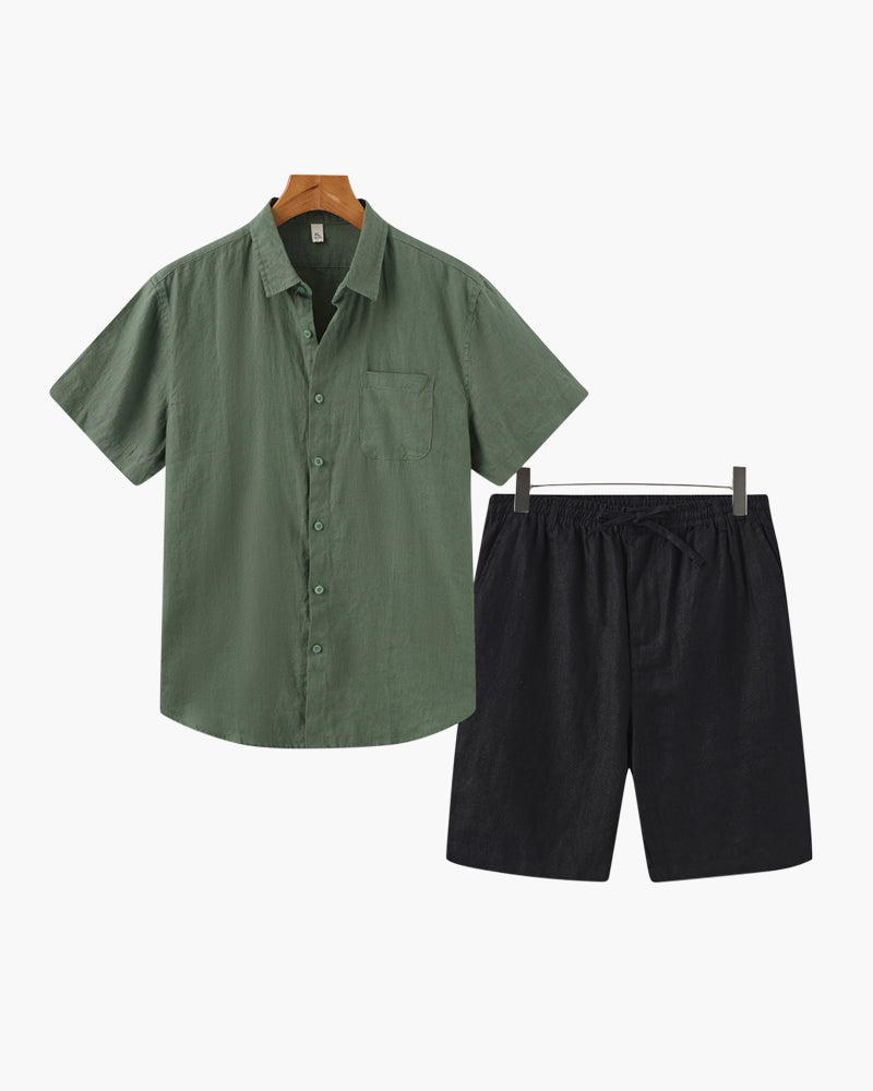 Valmont Leinen-Set (Shorts)
