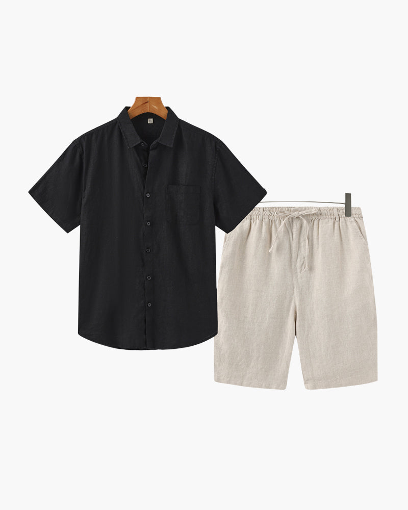 Valmont Leinen-Set (Shorts)