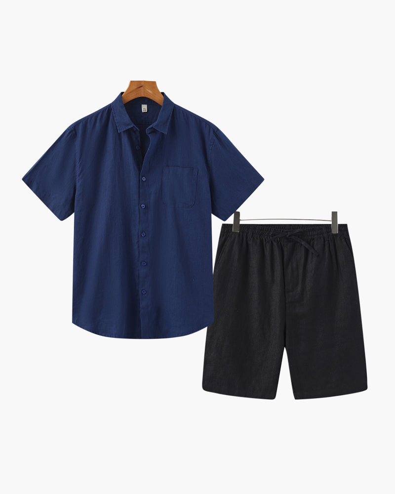 Valmont Leinen-Set (Shorts)
