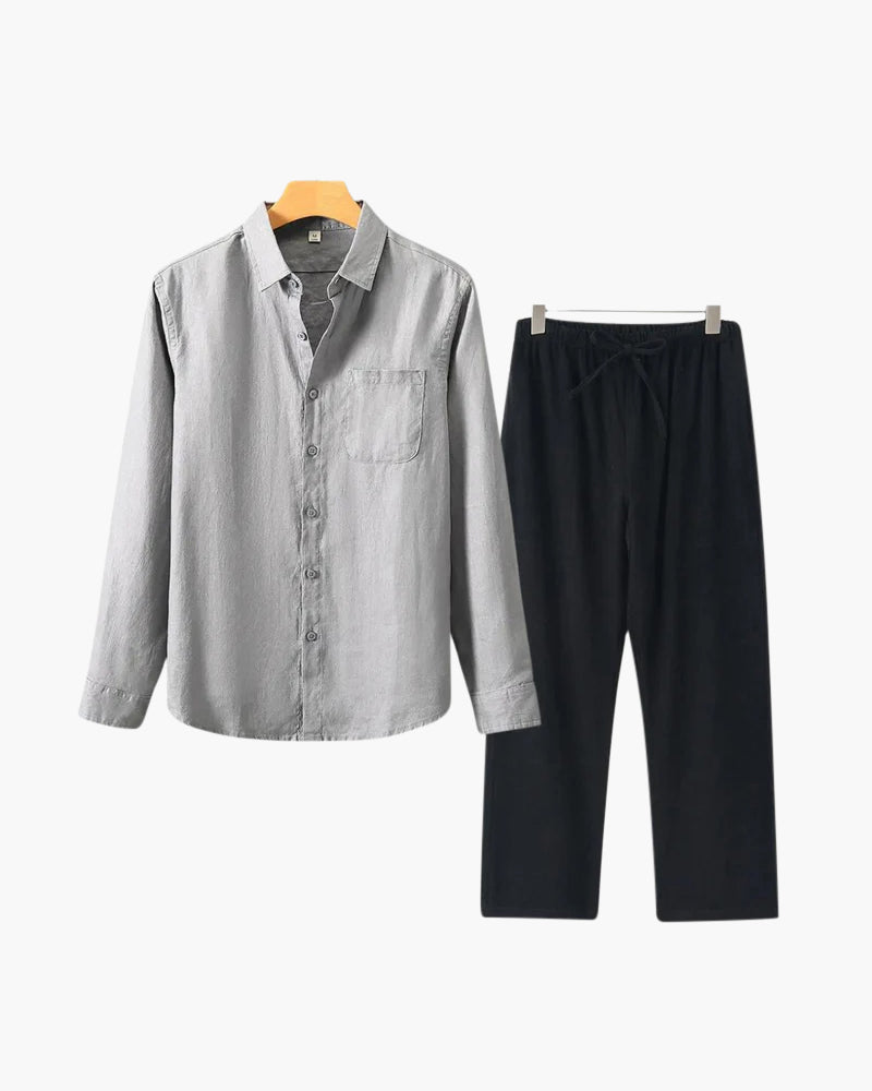 Valmont Leinen-Set (Langarm)