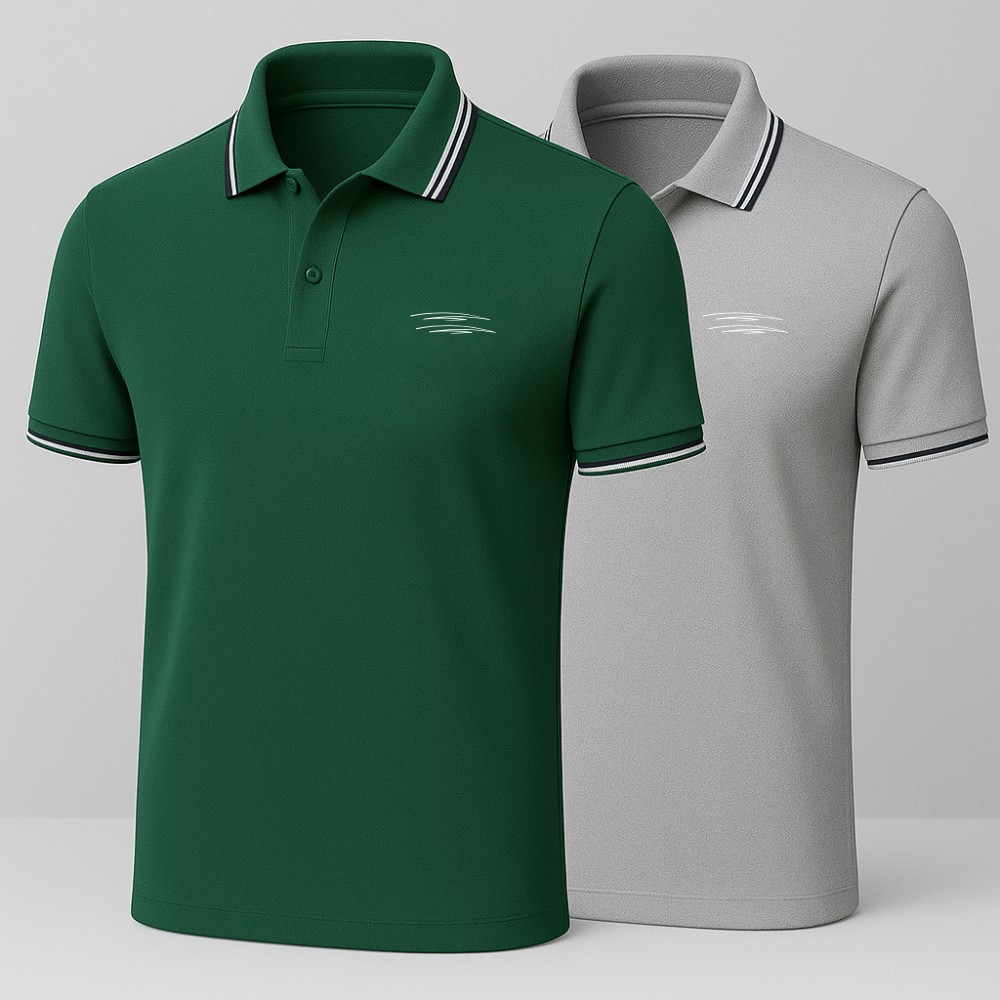 [KAUF 1, ERHALTE 2] Polohemd-Set – Profi-Linie (2er-Pack)