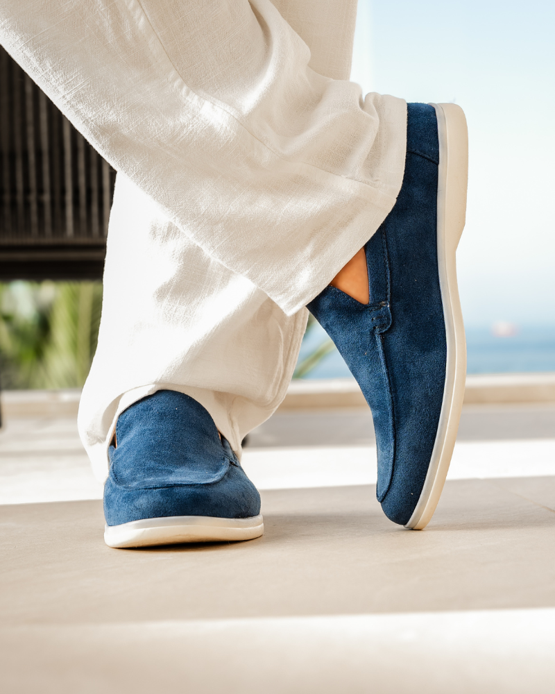 Valmont Loafer aus Wildleder