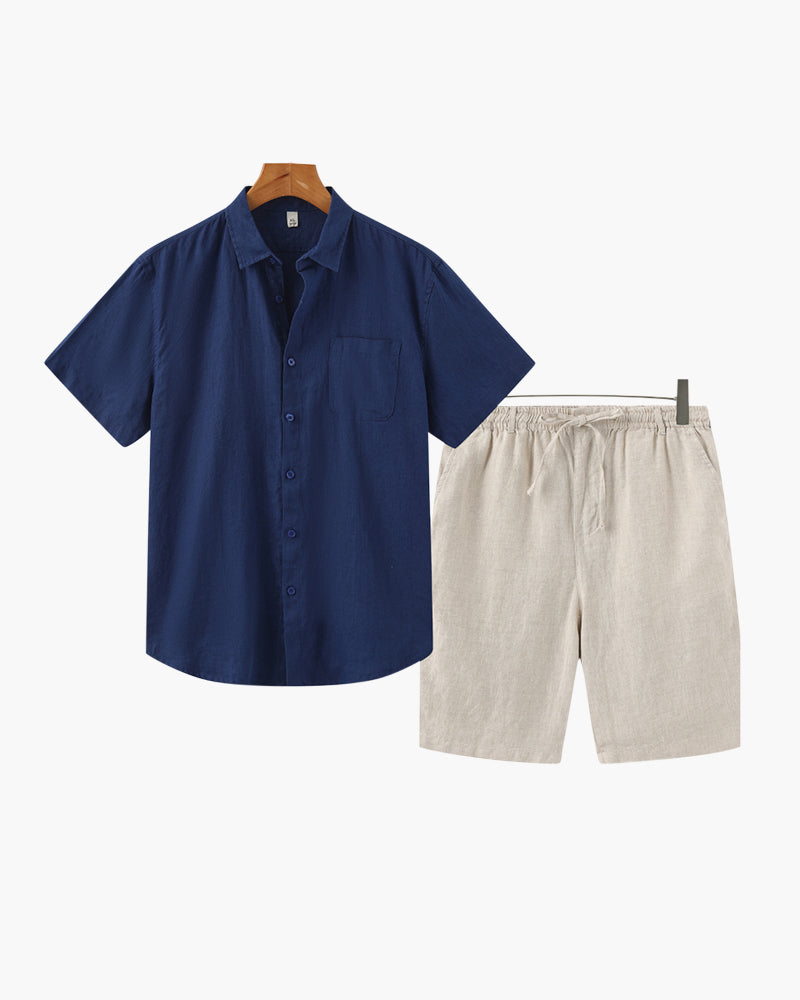 Valmont Leinen-Set (Shorts)