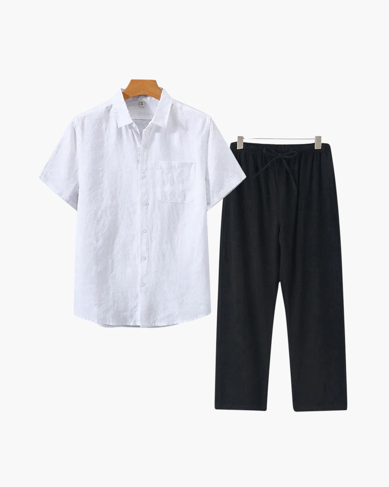 Valmont Leinen-Set (Kurzarm)
