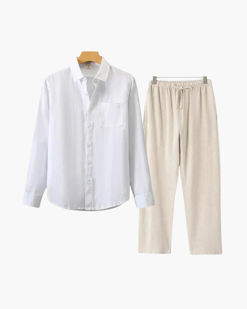 Valmont Leinen-Set (Langarm)