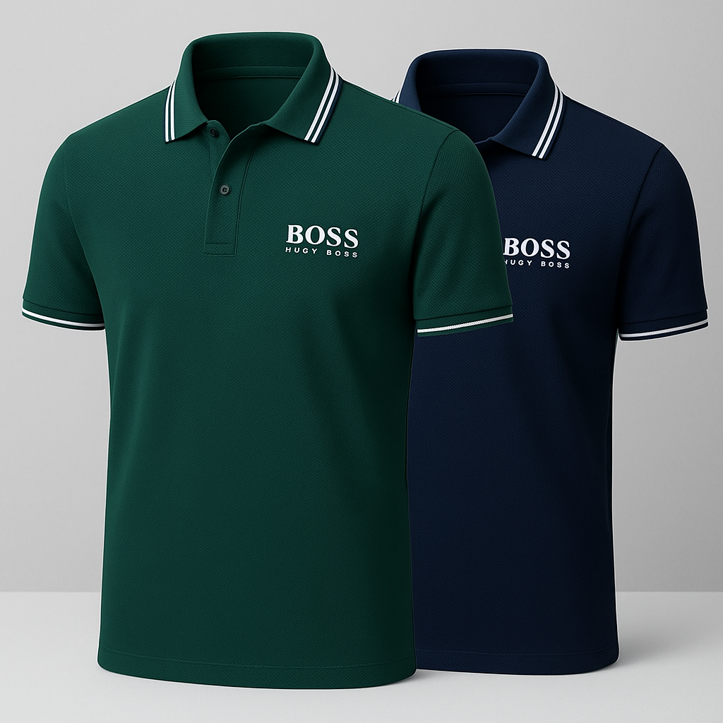 Premium-Poloshirt-Duo – 2er-Pack im Angebot