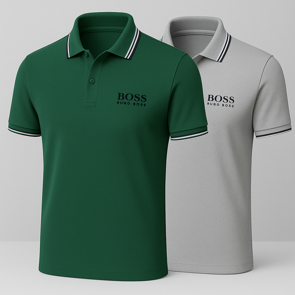 Premium-Poloshirt-Duo – 2er-Pack im Angebot