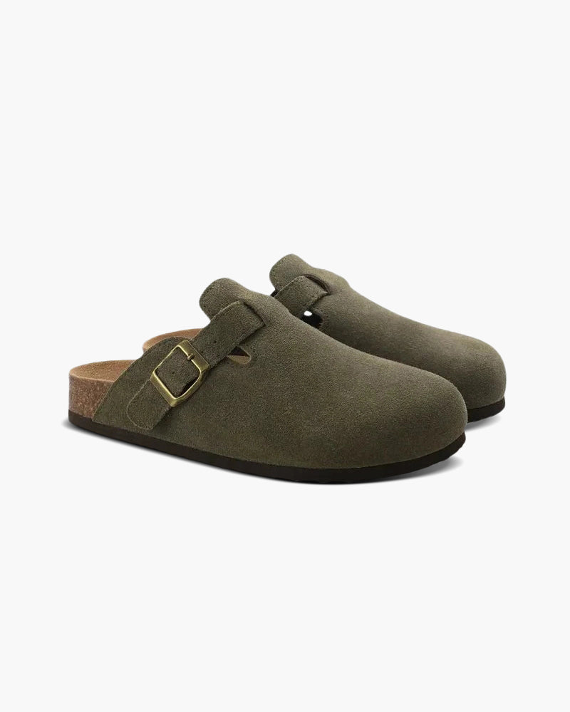 Valmont Clogs aus Wildleder